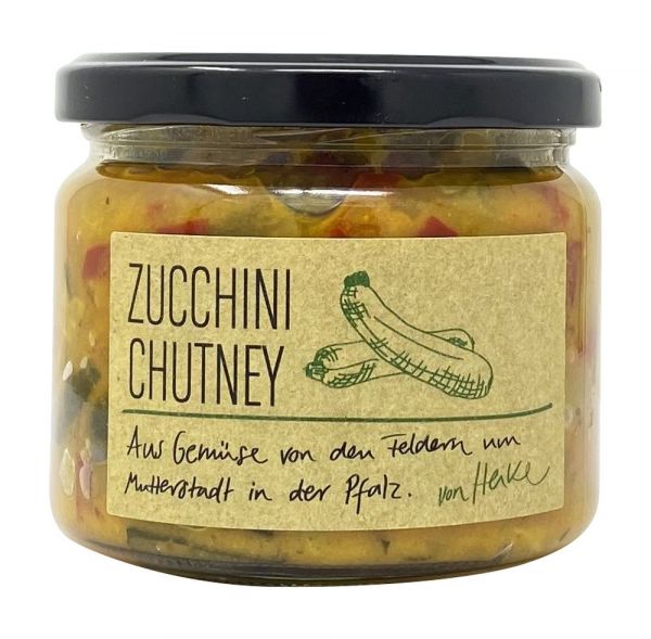 Zucchinirelish, Zucchinichutney als Grillbeilage