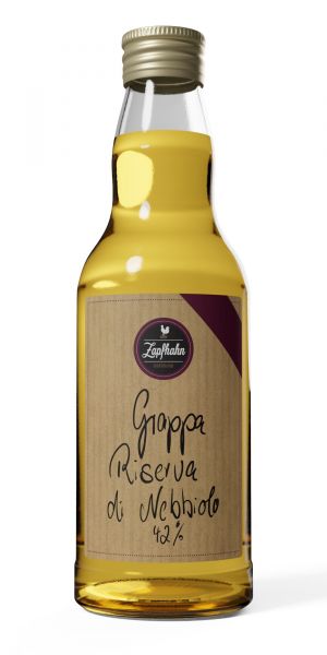 Grappa di Nebbiolo, Riserva, 42% Vol