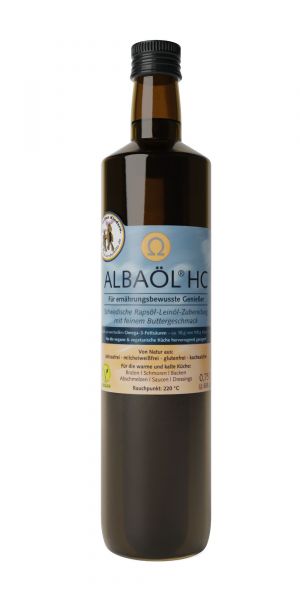 Albaöl-HC, das gesunde und leckere Bratöl online kaufen