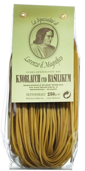 Linguine mit Knoblauch & Basilikum