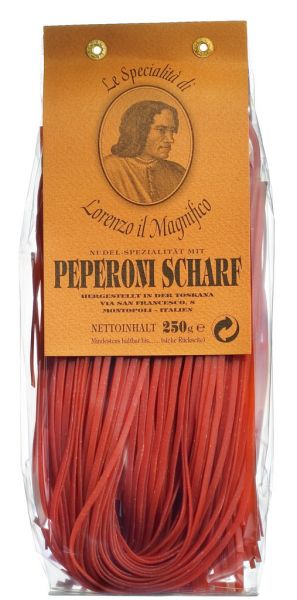 Linguine mit Peperoncino, scharf