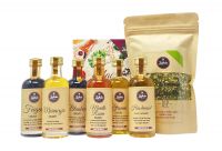 Essig und Öl Geschenk, Feinkost Geschenkset 2 Essig und Öl Geschenk, Feinkost Geschenkset 2