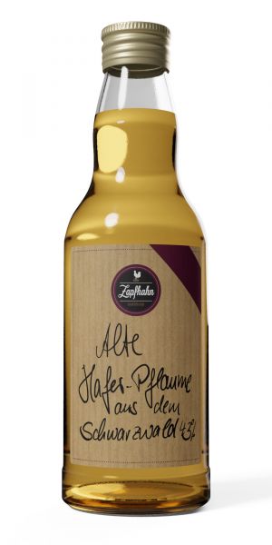 Alte Hafer-Pflaume aus dem Schwarzwald, 43% Vol