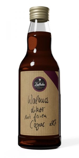 Walnuss-Likör mit feinem Cognac, 28% Vol